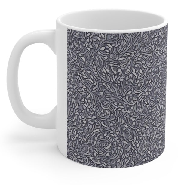 Colorful Geometric Delight 2. C-Handled 11 oz mug. Porcelain Not Ceramic. Printed & Glazed Not Dye Sublimation. Dishwasher / Microwave Safe