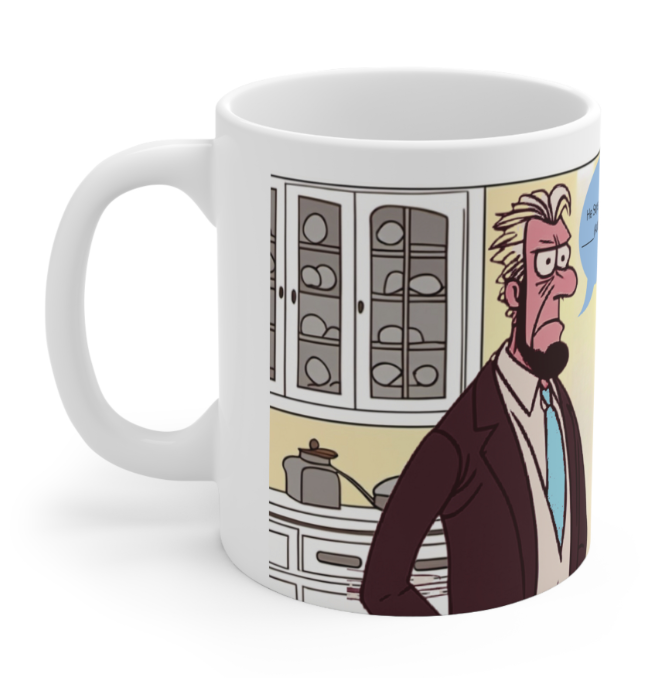 He Said/She Said 1A Porcelain Mugs Printed Personalized On The Mug. Printed & Glazed Not Dye Sublimation. Dishwasher & Microwave Safe